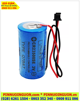DKSLL CR23500SE (Zắc ĐEN), Pin nuôi nguồn DKSLL CR23500SE lithium 3V 5000mAh chính hãng